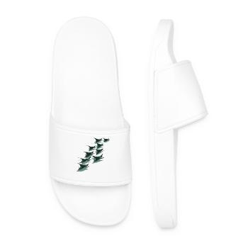 Banc de raies manta – Un monde sous-marin élégant - Claquettes Homme - blanc - Devant