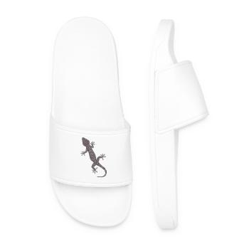 Real Tokeh Gecko T-Shirt - Real Tokay Gecko - Men’s Pool Sliders - white - Front