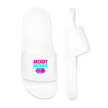 Mode tir à l’arc activé - Claquettes Homme - blanc - Devant
