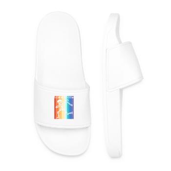 Fracture du bras Fracture osseuse du squelette d’Halloween - Claquettes Homme - blanc - Devant