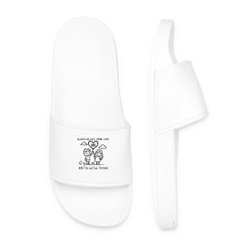 Mutual annoyance since 2017 Anniversary - Men’s Pool Sliders - white - Front