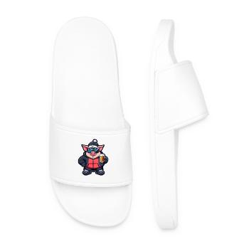 Lunettes de ski Sow Piglet Ski - Claquettes Homme - blanc - Devant