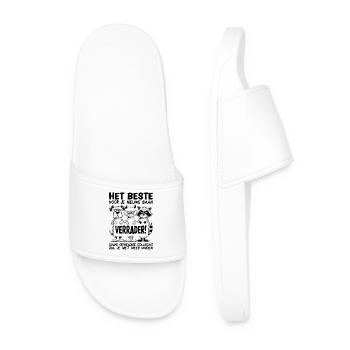 Nouveau travail Cadeau d’adieu Collègue d’adieu - Claquettes Homme - blanc - Devant
