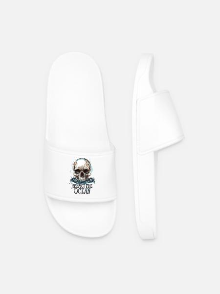 Diver Ocean Respect Dive - Men’s Pool Sliders - white