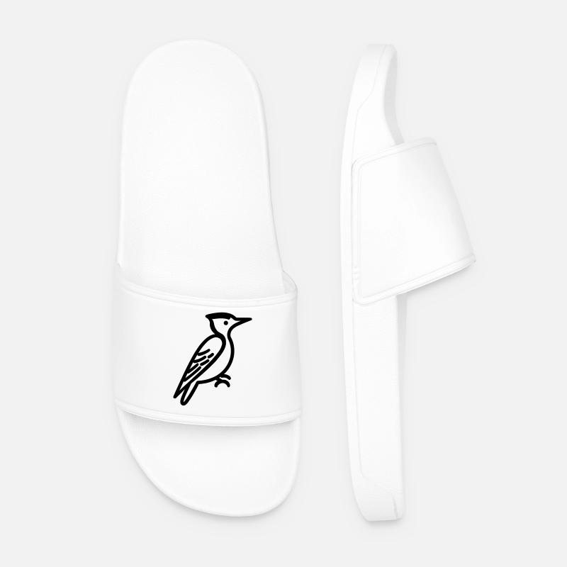 Specht - Männer Badelatschen - Weiß