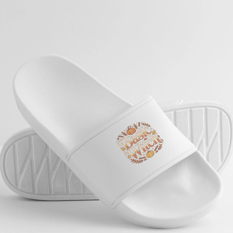 Witchcraft Basic Witch Enchanted Tarot Reading Men’s Pool Sliders