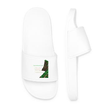 The Political Career! - Men’s Pool Sliders - white - Front