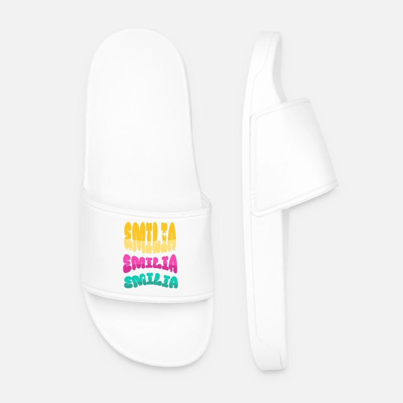 Emilia - Ciabatte per il mare da uomo - bianco