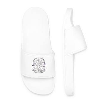 Witchcraft Sorry I Can't I'm Spellcaster Wicca - Men’s Pool Sliders - white - Front
