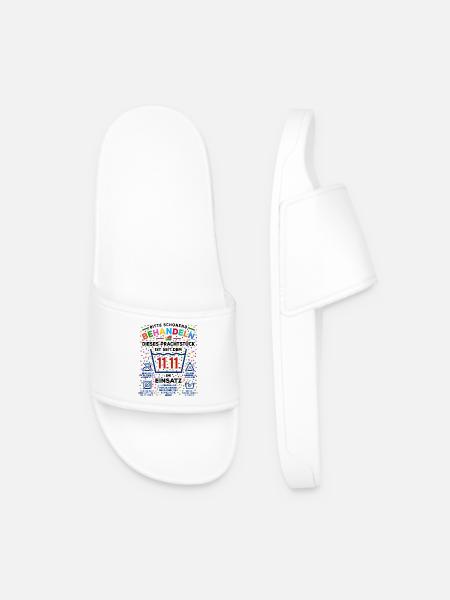 in use since 11.11. | Carnival Costume - Men’s Pool Sliders - white