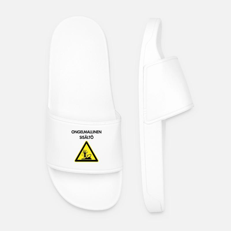 Problematic content - Men’s Pool Sliders - white