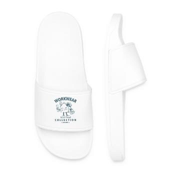 Boîte à outils pour la collection de vêtements de travail - Claquettes Homme - blanc - Devant