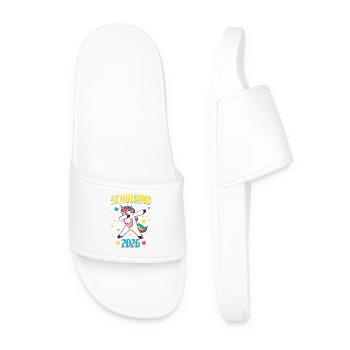 Inscription à l’école Unicorn 2026 pour les élèves - Claquettes Homme - blanc - Devant