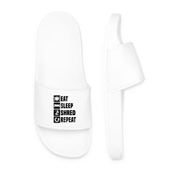 Cool snowboard inspiration - Men’s Pool Sliders - white - Front