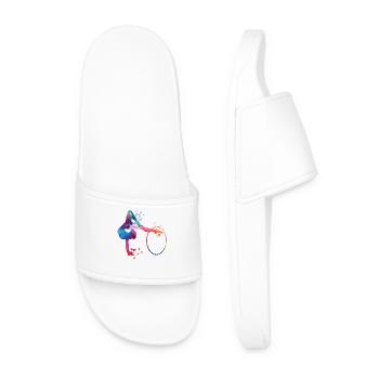 Gymnastique, cercleaux, gymnastique rythmique - Claquettes Homme - blanc - Devant