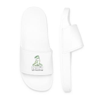 PT Educator Educating Muscles One Physiotherapy - Men’s Pool Sliders - white - Front