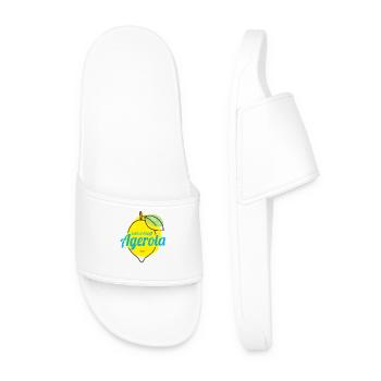 Agerola Costa d'Amalfi Lemon Italy Amalfi Coast - Men’s Pool Sliders - white - Front