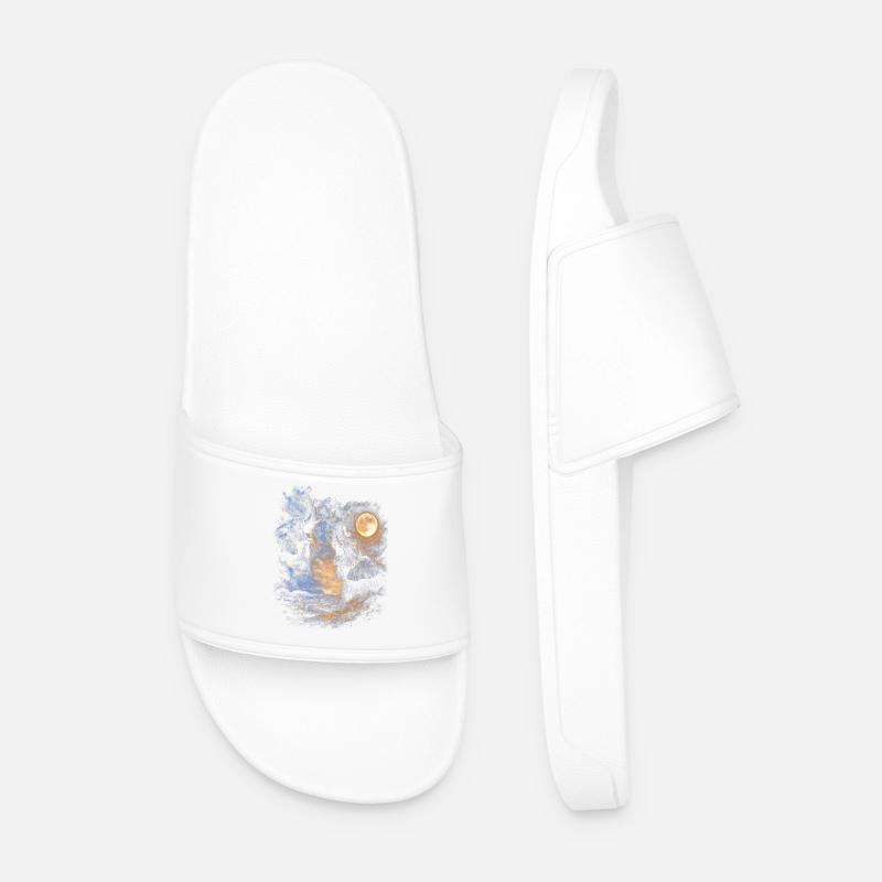 Elephant - Men’s Pool Sliders - white