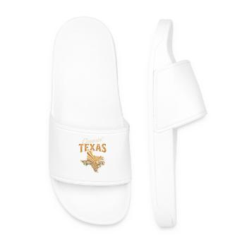 Choosing Texas Sunset - Men’s Pool Sliders - white - Front