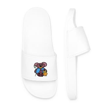 Teddy Teddy Bears Enfants Ours en Peluche - Claquettes Homme - blanc - Devant