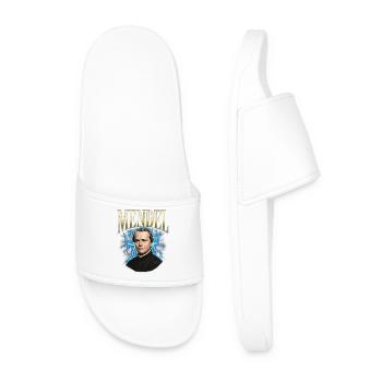 Gregor Mendel Donner - Men’s Pool Sliders - white - Front