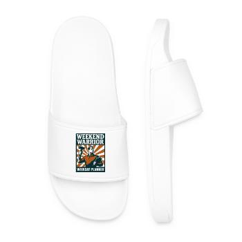 Weekend Warrior | Renovation Planner - Men’s Pool Sliders - white - Front