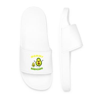 Maman avocat et duo Babycado - Claquettes Homme - blanc - Devant