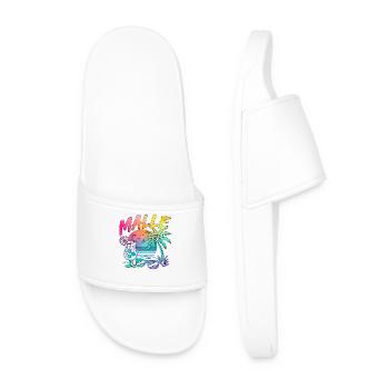 Malle Holiday Mallorca Party Summer - Men’s Pool Sliders - white - Front
