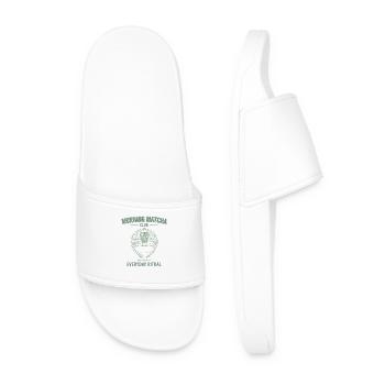 Morning Matcha Club Everyday Ritual Just Whisk It - Men’s Pool Sliders - white - Front