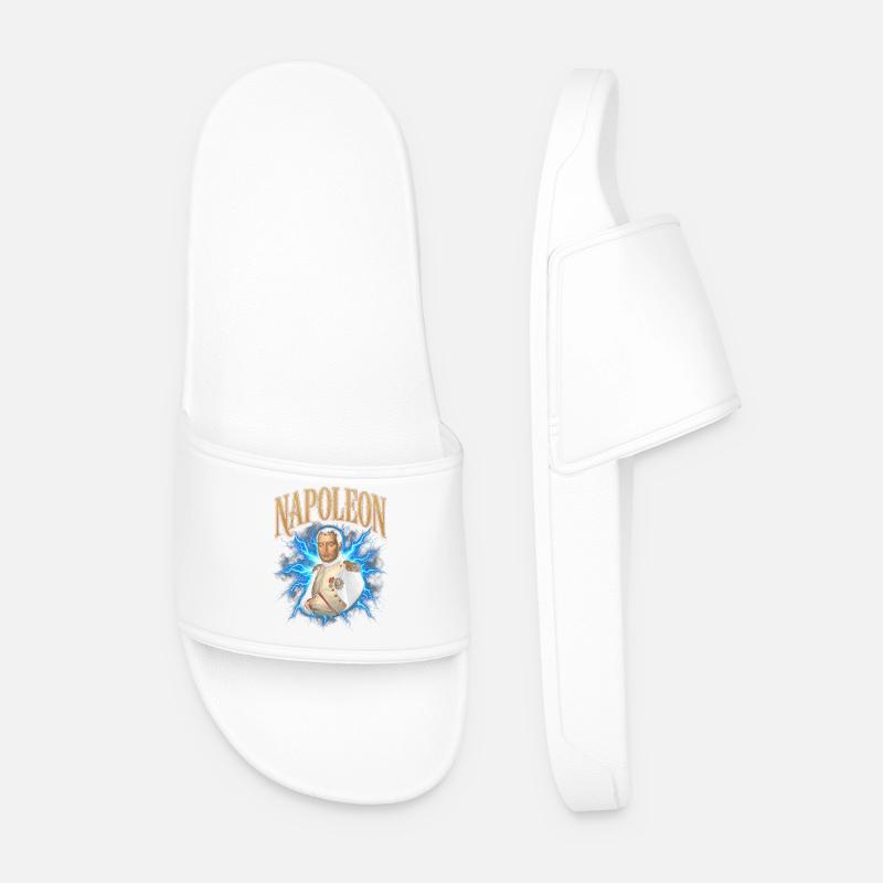 Napoleon Flashlight Aura - Men’s Pool Sliders - white