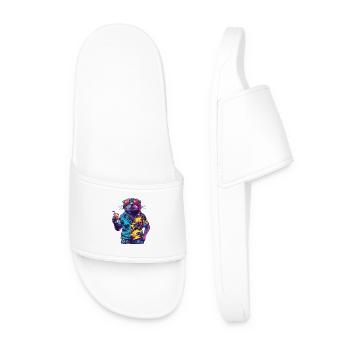 Été de la bande dessinée Seal - Claquettes Homme - blanc - Devant