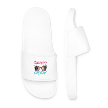 Tenerife Party Crew - Men’s Pool Sliders - white - Front
