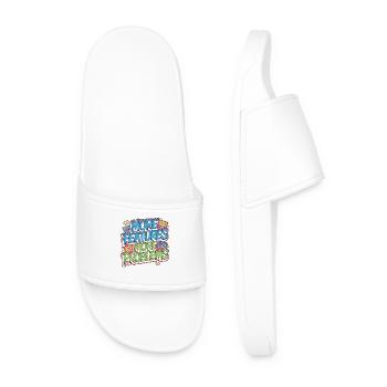 Game Developer More Features More Web Developer - Men’s Pool Sliders - white - Front