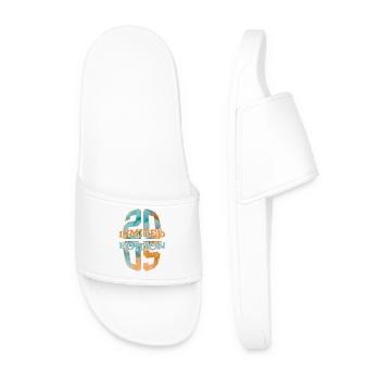 LIMITED EDITION 2005 21 YEARS 21ST BIRTHDAY - Men’s Pool Sliders - white - Front