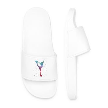 Roller Skates Roller Skates Space Women's Roller Skate - Men’s Pool Sliders - white - Front