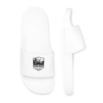 Motif de chasse Stand Ready - Claquettes Homme - blanc - Devant
