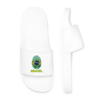 Brésil - Claquettes Homme - blanc - Devant