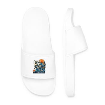 Road Trip Gifts One More Cala Sardinia Loop - Men’s Pool Sliders - white - Front