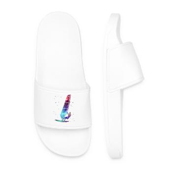 Windsurfing Windsurfer Space Kids Windsurf - Men’s Pool Sliders - white - Front