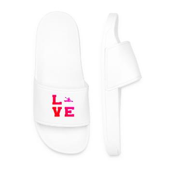 Idée cadeau pour un pagayeur avec un kayak en eaux vives - Claquettes Homme - blanc - Devant