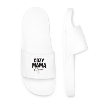 Cozy Mama Crew gemütlicher Mama Style - Men’s Pool Sliders - white - Front
