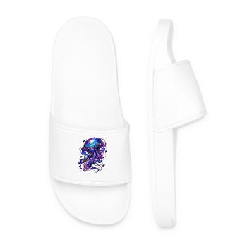 Galaxie des méduses galactiques - Claquettes Homme - blanc - Devant