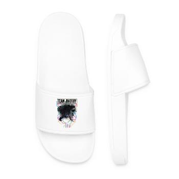Jimothy Équipe Drôle de Raton Laveur Viral Jimothy - Claquettes Homme - blanc - Devant