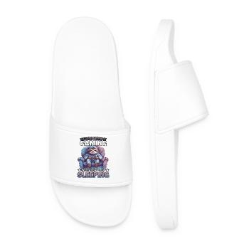 Weekend Gaming: Slumbering Sloth - Men’s Pool Sliders - white - Front