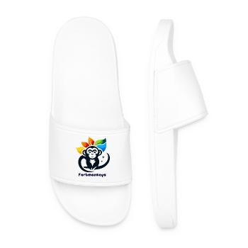 Color Monkey - Men’s Pool Sliders - white - Front