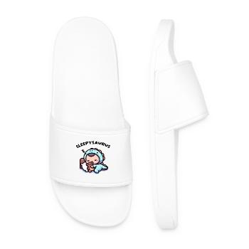 Sleepysaurus Official Sleep Outfit Chemise de nuit - Claquettes Homme - blanc - Devant