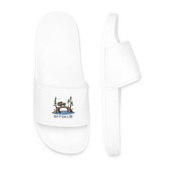 Véhicules tout-terrain - Claquettes Homme - blanc - Devant