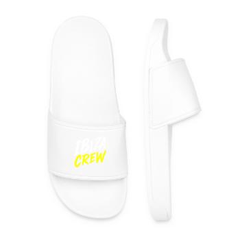 Ibiza Crew - Men’s Pool Sliders - white - Front