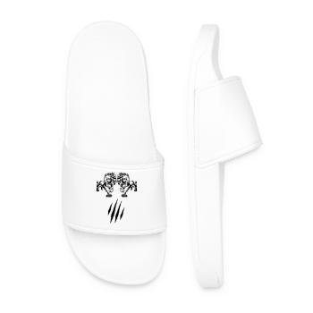 Lion - Men’s Pool Sliders - white - Front