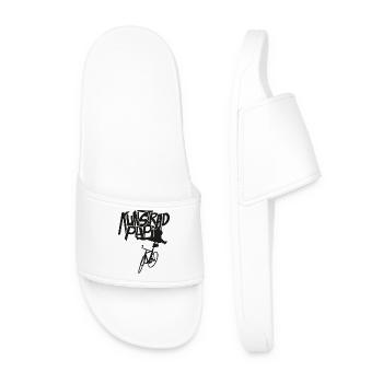Artistic cycling, artistic cycling, indoor cycling - Men’s Pool Sliders - white - Front